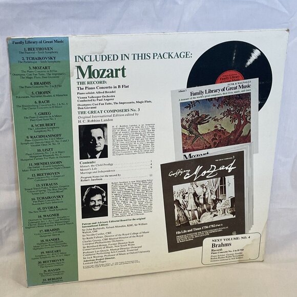 The Piano Concerto In B Flat Funk & Wagnalls Family Library Of Great Music Album - Picture 3 of 12
